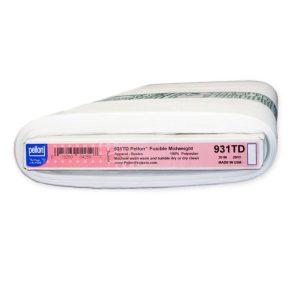 Utility Fabric |  1yd 931TD Fusible Midweight 20″ Interfacing White