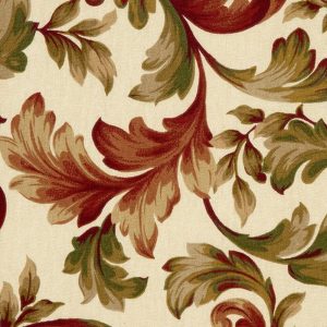 Utility Fabric |  1yd Abigail Ruby Cotton Canvas Fabric