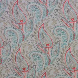 Utility Fabric |  1yd Algura Serene Paisley Cotton Canvas Fabric