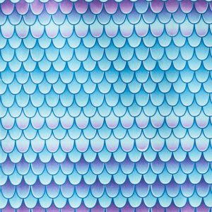 Utility Fabric |  1yd Blue & Purple Mermaid Scales Felt Fabric