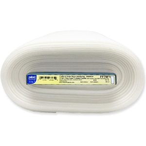 Utility Fabric |  1yd Flex Foam 1 Sided Fusible Stabilizer 20” Wide White