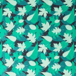 Utility Fabric |  1yd Green Leaves Felt Fabric